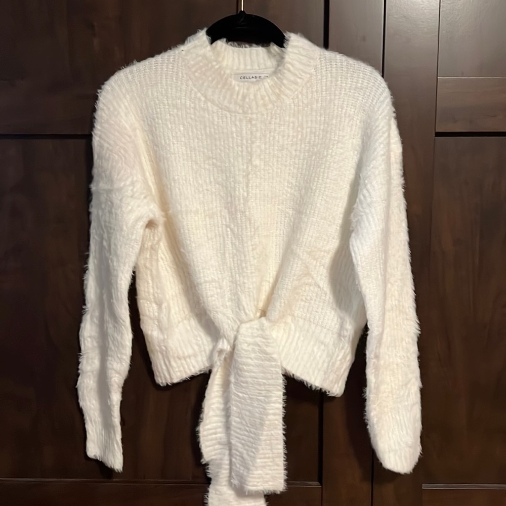 Cellabie sweater tie front